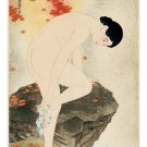 ITO SHINSUI the fragrance of a bath FINE ARTS POSTER 1930 20x30 japanese ITO SHINSUI the fragrance of a bath FINE ARTS POSTER 1930 20x30 japanese
