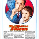THE MALTESE FALCON classic movie poster HUMPHREY BOGART smoking 20x30 RARE