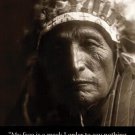 MOHAWK CHIEF quote poster 20x30 STRONG sensitive AMAZING photo SINGULAR