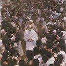 GANDHI vintage photo poster FAMOUS INDIAN POLITICAL FIGURE 20x30 spiritual