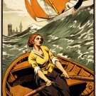 handicapped! WOMEN'S SUFFRAGE AD POSTER 1915 civil rights symbolic POLITICAL