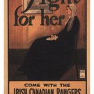 fight for her VINTAGE AD POSTER Hal Ross Perrigard Canada 1915 20x30 NEW HOT