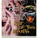 Not of this Earth by Roger Corman MOVIE POSTER1957 Sci-Fi 20x30 Hot New rare