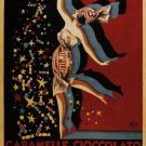chocolate candies BARATTI & MILANO vintage ad poster PLUTO italy 1928 20x30- RY1