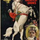 RINGLING BROS vintage circus poster TRADITIONAL first rate HOT NEW 20x30