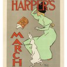 Harper's March Mag Cover VINTAGE POSTER Edward Penfield UK 1894 20x30 Classic