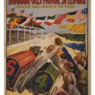GREATEST race course in the world INDIANAPOLIS MOTOR SPEEDWAY poster 20x30