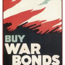 buy war bonds now VINTAGE POSTER UK 1918 20x30 first rate WW1 collectors