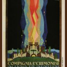 insurance cremonese by erberto carboni vintage poster italy 1924 20x30 prized insurance cremonese by erberto carboni vintage poster italy 1924 20x30 prized