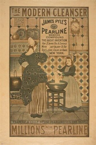 LOUIS JOHN RHEAD the modern cleanser OLD FASHIONED millions use UNIQUE 20x30