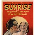 SUNRISE by f w murnau  MOVIE POSTER 1927 20x30 CLASSIC HOT NEW VINTAGE