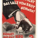 ARTSY GERMAN interwar communist vintage poster POLITICAL 20x30 collectors