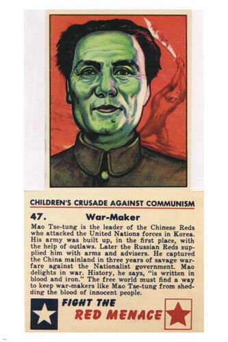 CHILDREN'S CRUSADE against communism poster UNITED STATES 1950 20x30 rare