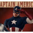 vintage CAPTAIN AMERICA POSTER red white and blue ACTION FIGURE 20x30 rare vintage CAPTAIN AMERICA POSTER red white and blue ACTION FIGURE 20x30 rare