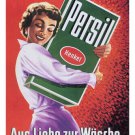 PERSIL vintage ad poster AUSTRIA 1955 20x30 COLLECTORS top shelf SEXY