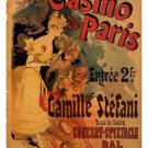 Casino de Paris VINTAGE AD POSTER Jules Chéret France 20x30 NEW top quality