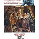 The Cheyenne Social Club MOVIE POSTER James Stewart Henry Fonda Comedy 20x30