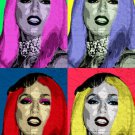 celebrity singer LADY GAGA multiple image POP ART POSTER colorful 20x30 hot
