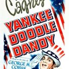 YANKEE DOODLE DANDY vintage movie poster JAMES CAGNEY patriotic songs 20x30