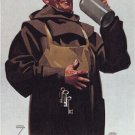 Franziskaner Bräu München LUDWIG HOHLWEIN germany 1935 VINTAGE poster 20x30- QY1