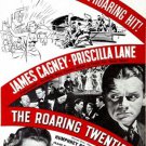 THE ROARING TWENTIES classic movie poster JAMES CAGNEY b/w photos 20x30 NEW
