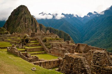 MACHU PICCHU, PERU poster INCA CIVILIZATION stunning 15th century 20x30