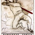 ART HOUSE vintage poster Zürich Ferdinand Hodler SWITZERLAND 1917 20x30 hot