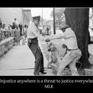 M. Luther King Jr BIRMINGHAM quote INSPIRATIONAL poster 20x30 civil rights