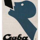 throat tablets VINTAGE AD POSTER  Niklaus Stoecklin Switzerland 1937 20x30