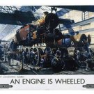 AN ENGINE IS WHEELED vintage poster BRITISH AIRWAYS mechanical NEW 20x30 HOT