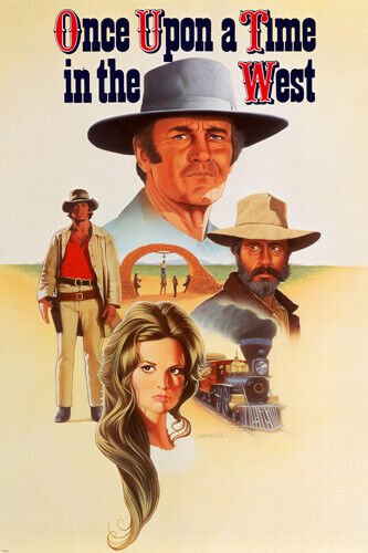 CLASSIC ONCE UPON A TIME IN THE WEST movie poster BRONSON & FONDA  20x30