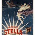 Pétrole Stella FRENCH VINTAGE ADVERTISING Poster 1897 20x30 Unique Art