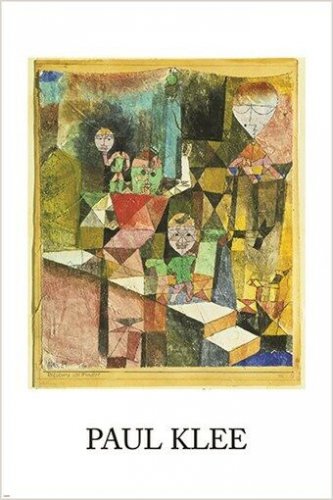 INTRODUCING THE MIRACLE vintage art poster PAUL KLEE symbolism cubism 20x30