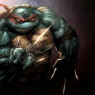 TEENAGE MUTATNT NINJA TURTLE poster MUSCLES SHARP CLAWS bandit mask 20x30 TEENAGE MUTATNT NINJA TURTLE poster MUSCLES SHARP CLAWS bandit mask 20x30