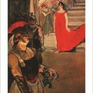 henri de toulouse lautrec L'OPERA MESSALINE A BORDEAUX fine art poster 20x30