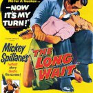 film NOIR MOVIE poster MICKEY SPILLANE'S THE LONG WAIT dames hot 20x30