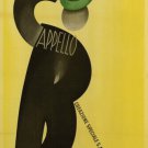 Hat Bantam Vintage Ad Poster Gino Boccasile Italy 1935 Unique Very Rare HOT