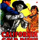 RED RYDER in CALIFORNIA GOLD RUSH cowboys and indians COLLECTORS RARE 20x30