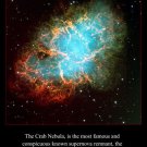 THE CRAB NEBULA Hubble Space Telescope image POSTER 20x30 SUPERNOVA new!