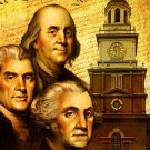 BUSTS OF PRESIDENTS JEFFERSON FRANKLIN WASHINGTON poster philadelphia 20x30 BUSTS OF PRESIDENTS JEFFERSON FRANKLIN WASHINGTON poster philadelphia 20x30