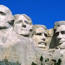 MT. RUSHMORE, SD poster PRESIDENTIAL PORTRAITS in stone US MEMORIAL 20x30