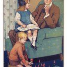 Daddy -  what did YOU do in the GREAT WAR vintage poster S Lumley UK 20x30