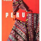 PERU - IBERIA AIRLINES travel poster TRADITIONAL cultural RARE HOT 20x30 PERU - IBERIA AIRLINES travel poster TRADITIONAL cultural RARE HOT 20x30