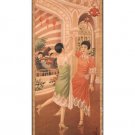 VINTAGE AD POSTER by  zheng MANTUO china 20x30 HOT NEW PRIZED COLLECTOR'S
