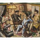 1922 MAX BECKMANN before the masked ball VINTAGE art poster 20x30 MODERN 1922 MAX BECKMANN before the masked ball VINTAGE art poster 20x30 MODERN