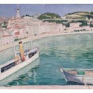 Albert Marquet HARBOUR AT MENTON Fine Art Poster 20x30 Impressionist PASTEL