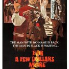 CLINT EASTWOOD for a few dollars more VINTAGE MOVIE POSTER western 20x30 HOT