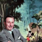 WALT DISNEY WITH MICKEY MOUSE poster CLASSIC RARE COLLECTOR'S ITEM 20x30-YY2
