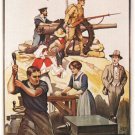 Are YOU in this VINTAGE WAR POSTER united kingdom 1915 20x30 RARE PRIZED