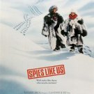 COMEDY TEAM CHASE & AYKROYD spies like us MOVIE POSTER '85 screwballs 20x30